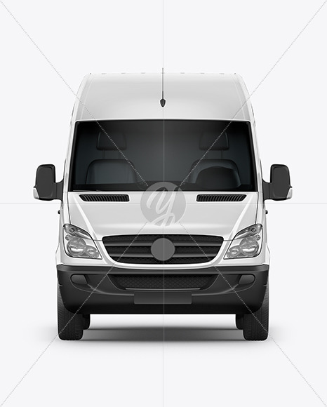 Panel Van Mockup - Front View