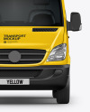 Panel Van Mockup - Front View