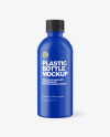 Glossy Plastic Bottle Mockup