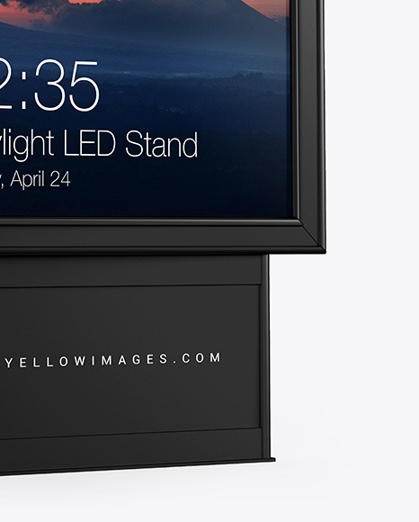 Citylight LED Stand Mockup