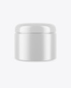 Cosmetic Jar Mockup