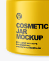 Cosmetic Jar Mockup