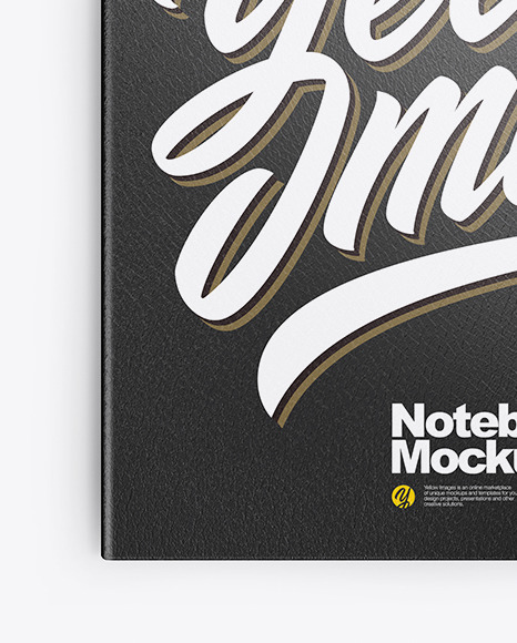 Leather Notebook Mockup