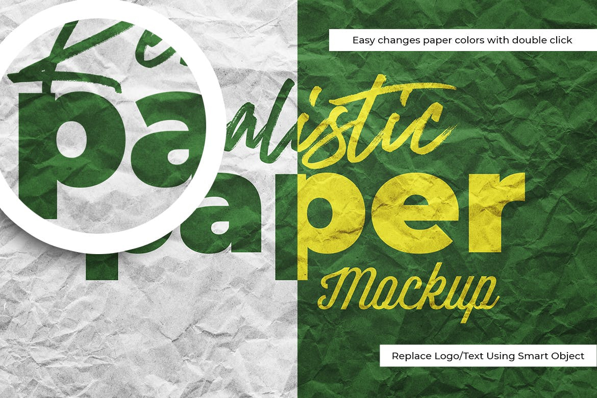 Realistic Paper Mockup Realistic Paper Mockup