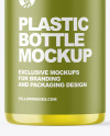 Clear Cosmetic Bottle Mockup