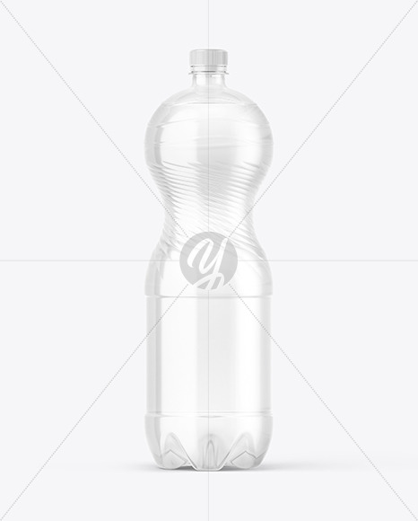 Clear Plastic Water Bottle Mockup