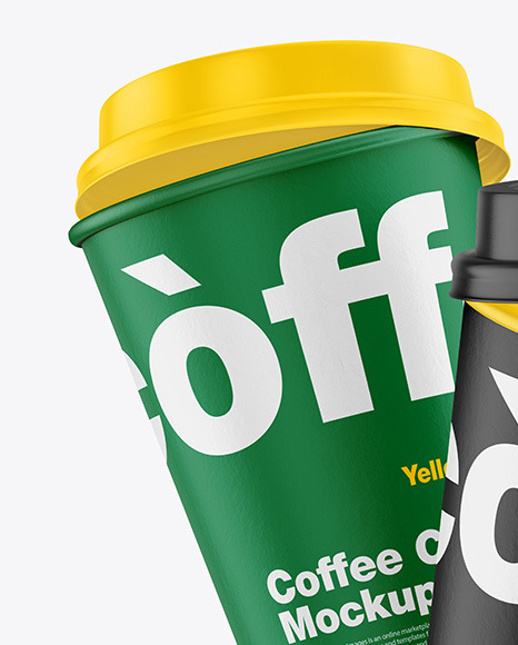 Paper Coffee Cup Mockup