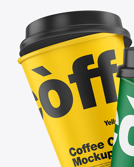 Paper Coffee Cup Mockup