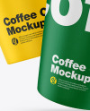 Paper Coffee Cup Mockup