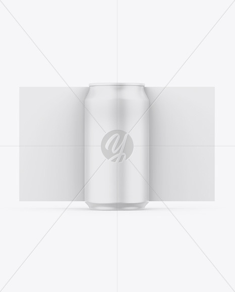 Matte Can Mockup