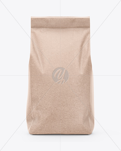 Kraft Food Bag Mockup