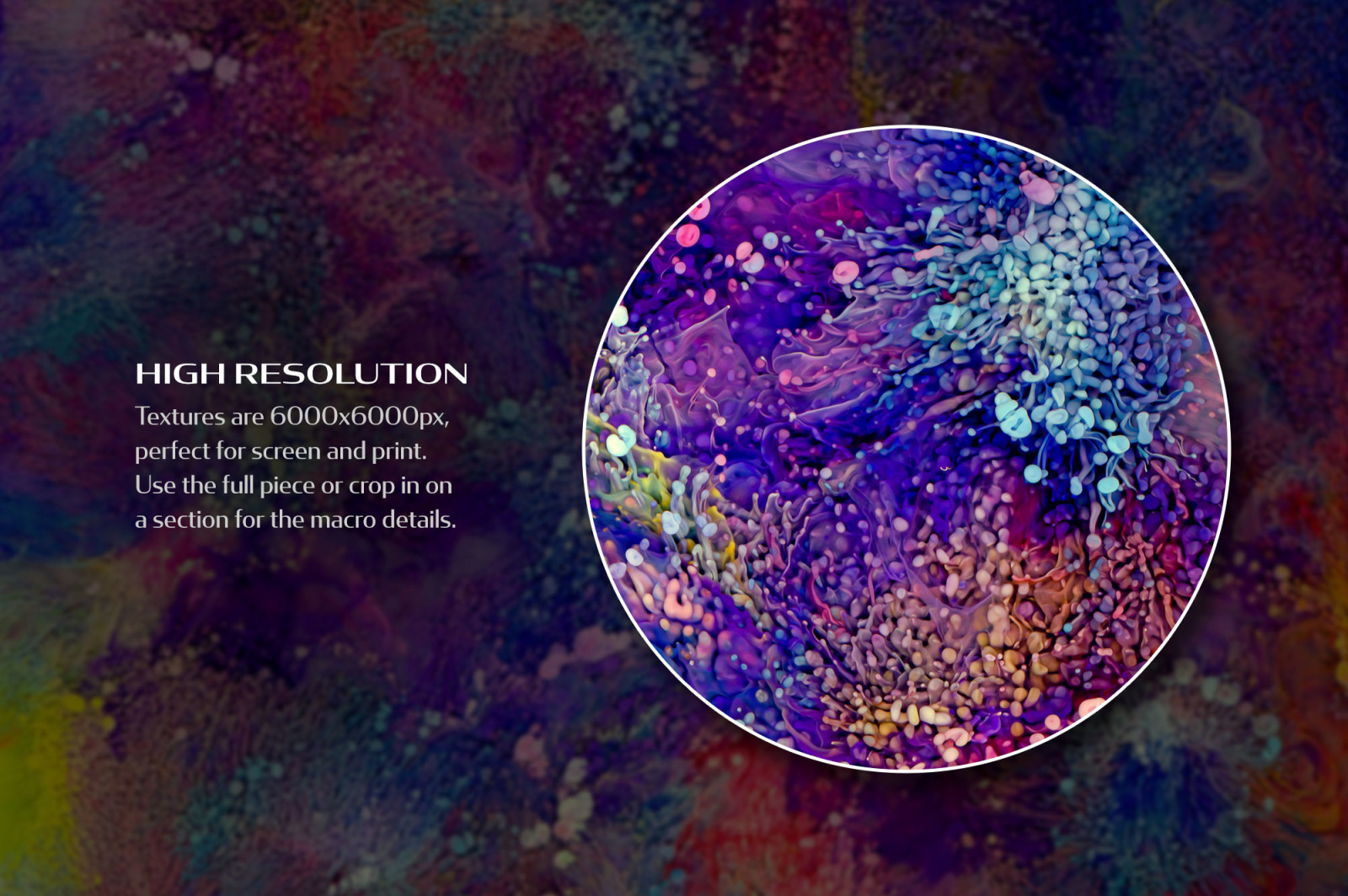 Submerge: Experimental Ink and Resin Textures Submerge: Experimental Ink and Resin Textures