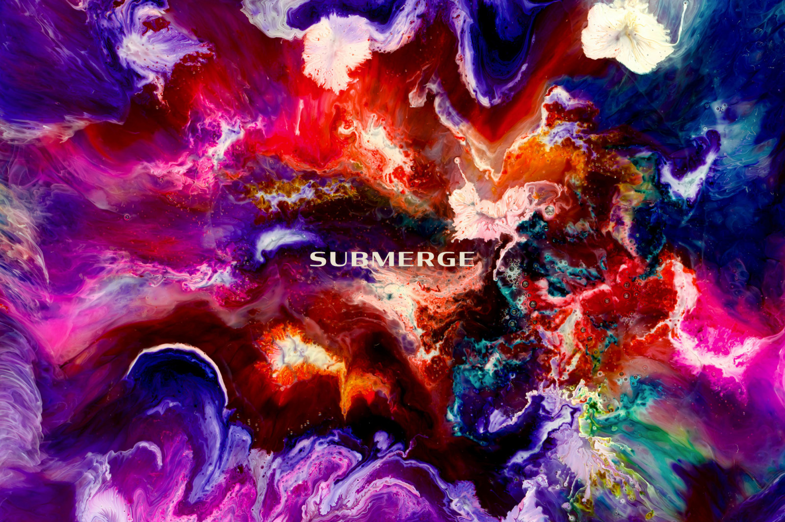 Submerge: Experimental Ink and Resin Textures