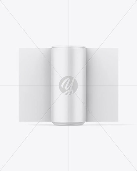 Matte Can Mockup Matte Can Mockup