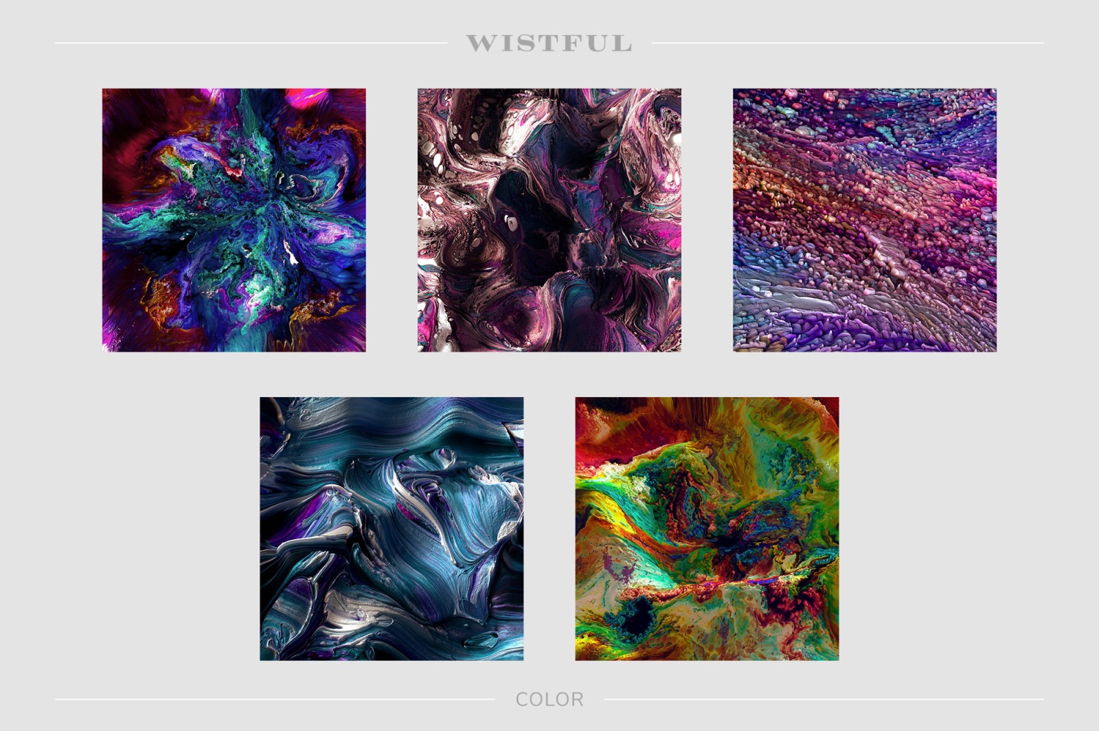 3D Paint Bundle: 60 Experimental Textures 3D Paint Bundle: 60 Experimental Textures