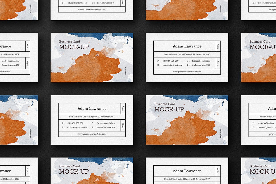 Mockup Business Card Mockup Business Card