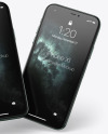 Two Apple iPhones 11 Pro Mockup