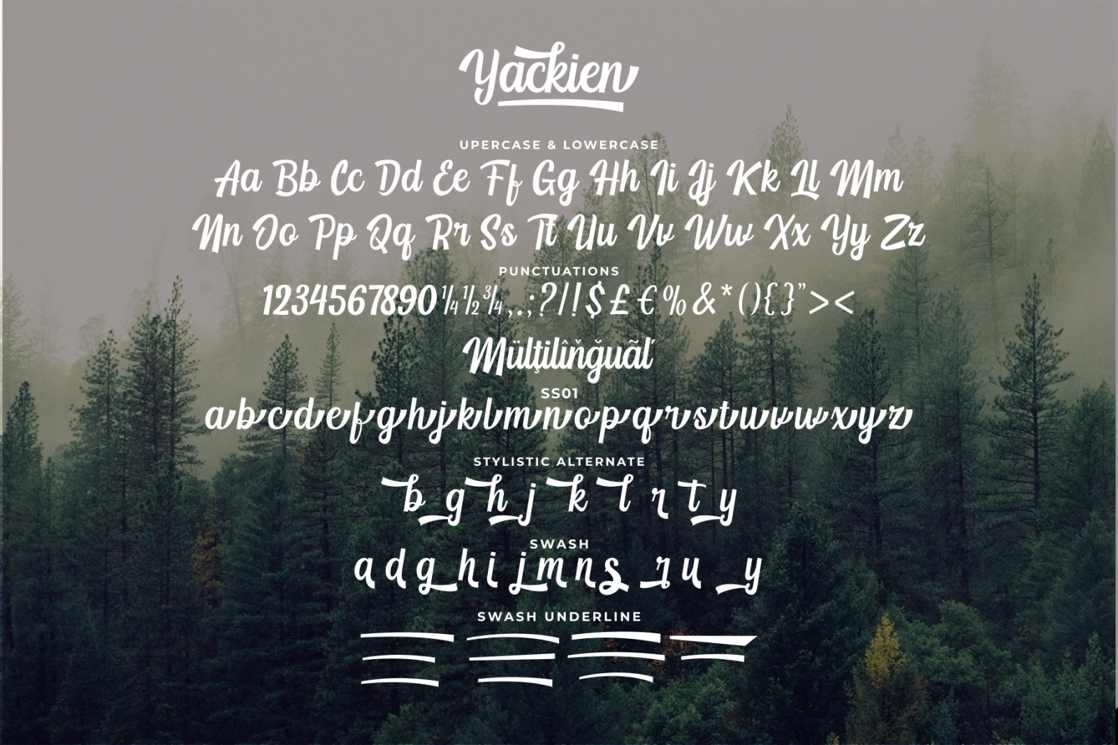 Yackien - Logo Font Yackien - Logo Font