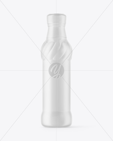 Matte Sauce Bottle Mockup