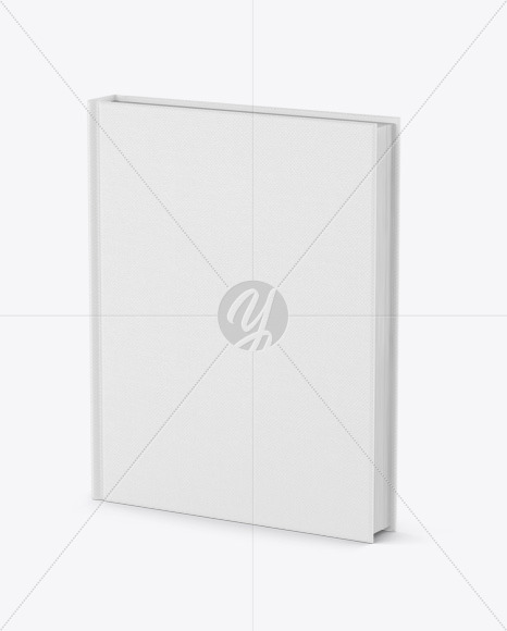 Hardcover Book w/ Fabric Cover Mockup