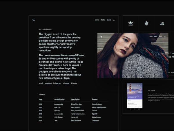 Mirror — Portfolio/Agency Template