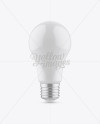 Glossy LED Bulb Mockup