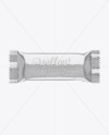 Glossy Metallic Snack Bar Mockup