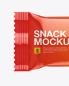 Glossy Snack Bar Mockup