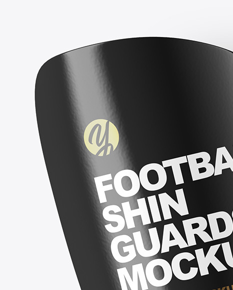 Glossy Football Shin Guards