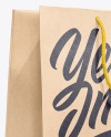 Kraft Paper Bag Mockup