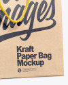 Kraft Paper Bag Mockup