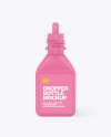 Glossy Dropper Bottle Mockup