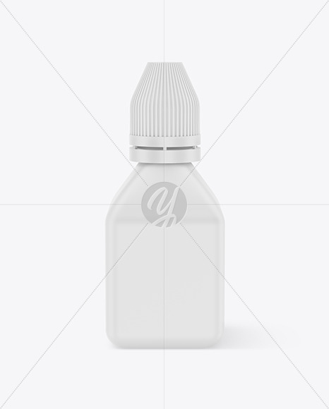 Matte Dropper Bottle Mockup