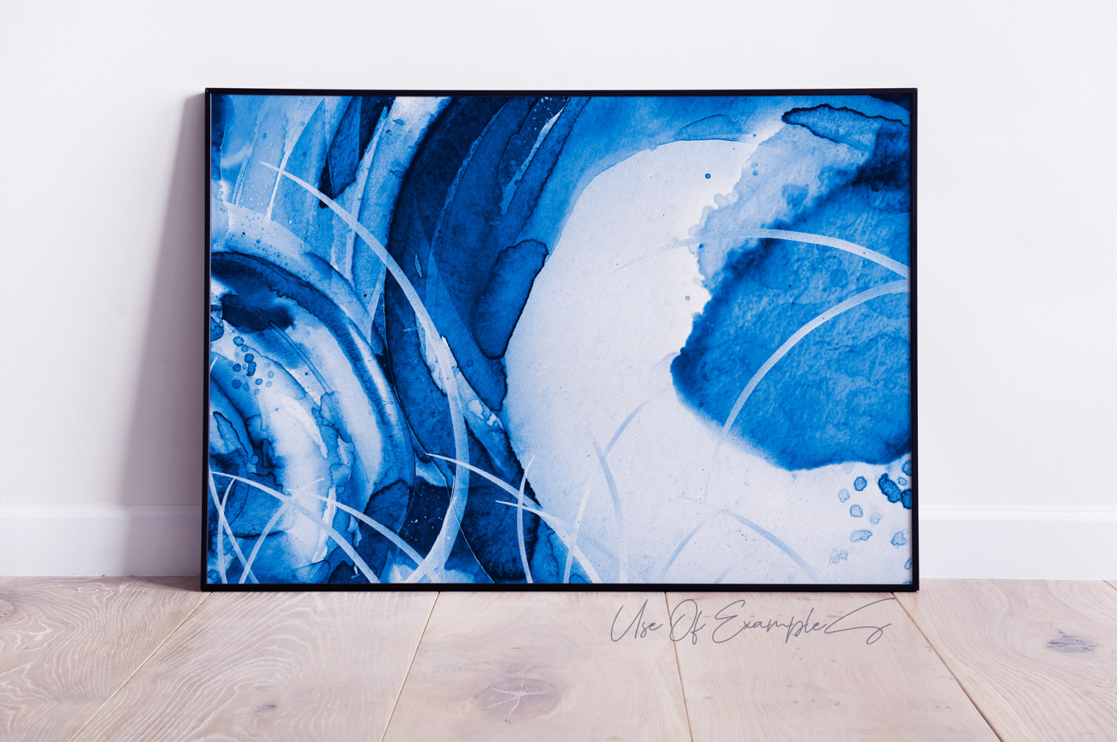 Wind Rose Watercolor Blue Wind Rose Watercolor Blue