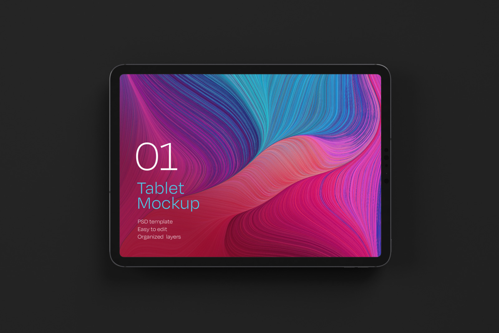 iPad Pro Mockup Set | Tablet Screen iPad Pro Mockup Set | Tablet Screen