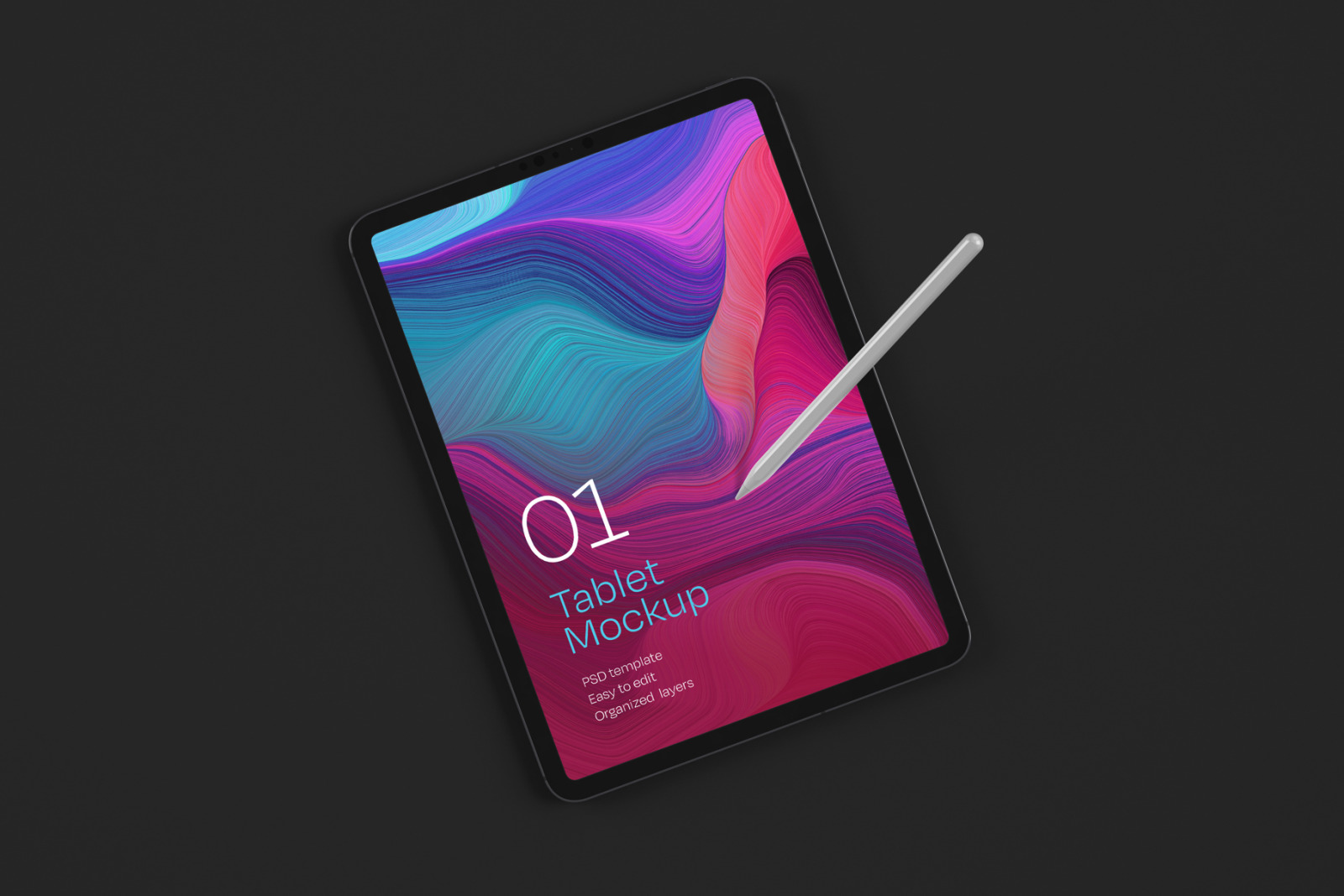 iPad Pro Mockup Set | Tablet Screen