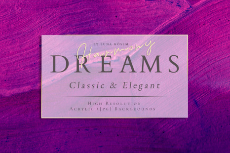 Acrylic Harmony Dreams - Textures