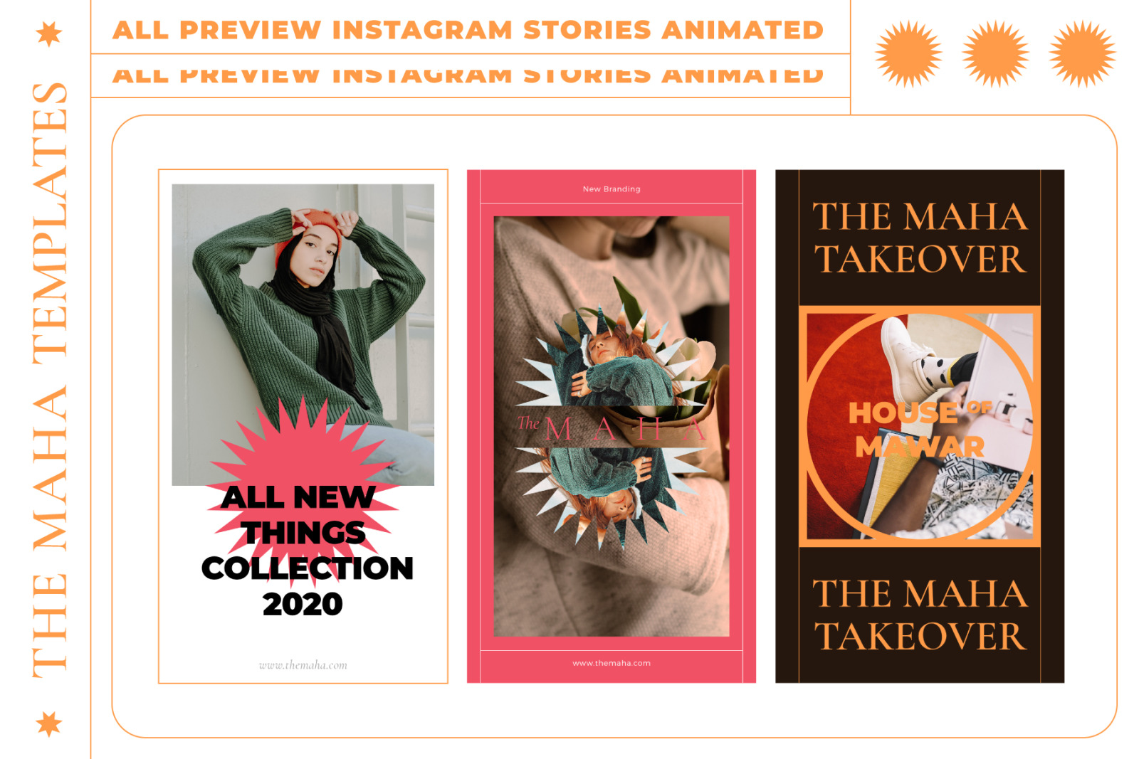 MAHA-Instagram Stories Animated Templates MAHA-Instagram Stories Animated Templates