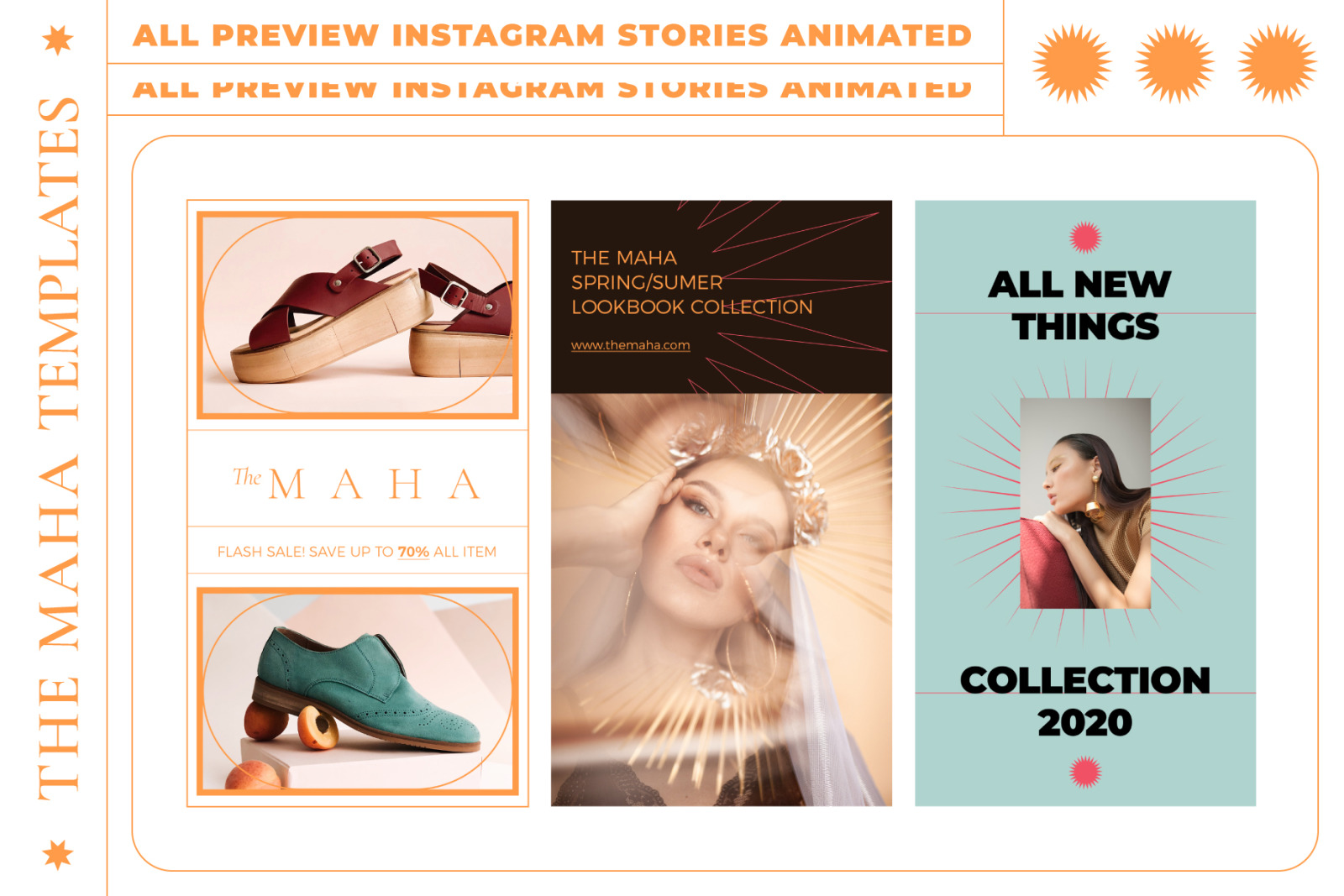 MAHA-Instagram Stories Animated Templates