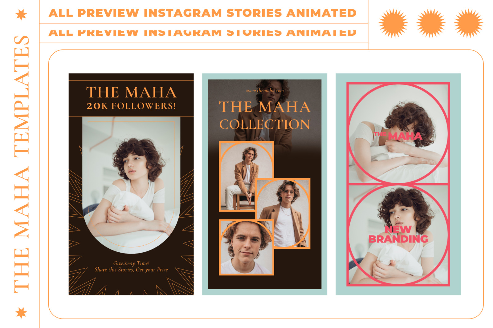 MAHA-Instagram Stories Animated Templates