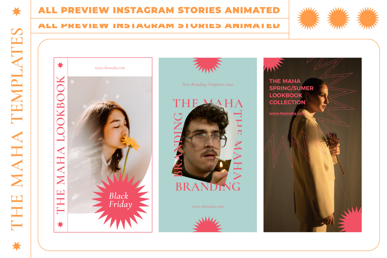 MAHA-Instagram Stories Animated Templates MAHA-Instagram Stories Animated Templates