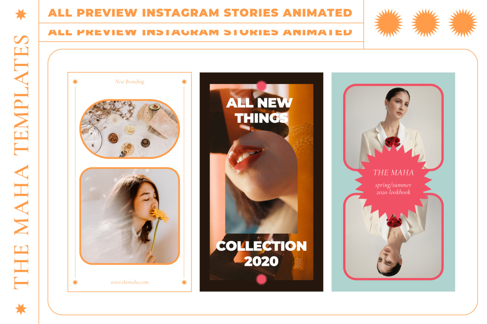 MAHA-Instagram Stories Animated Templates