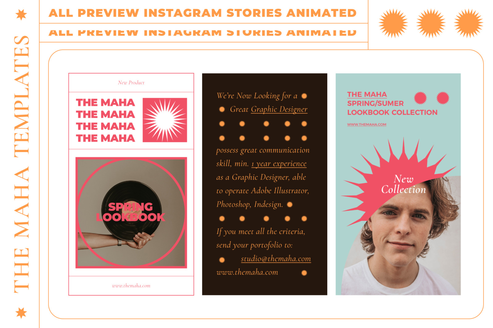 MAHA-Instagram Stories Animated Templates