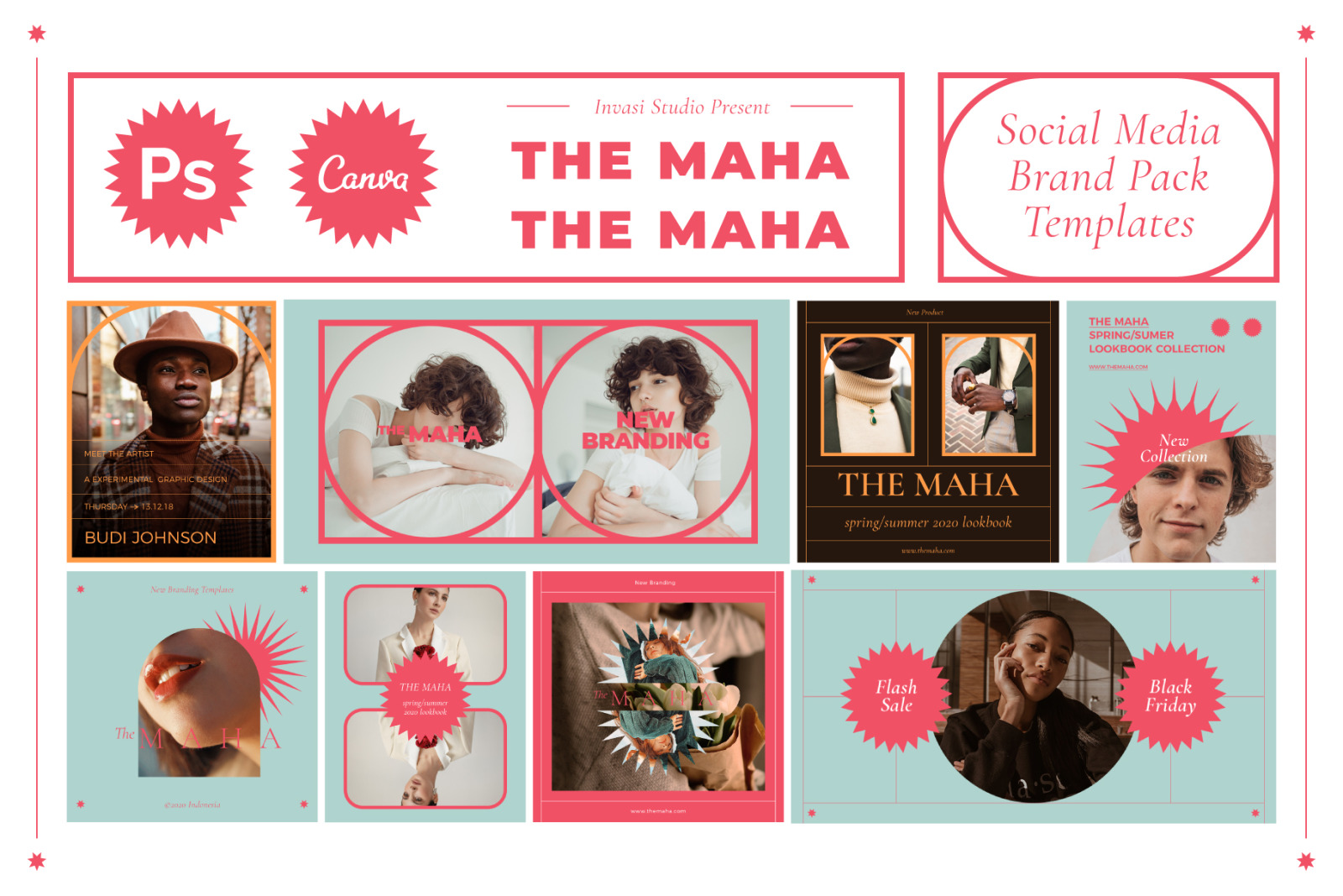 MAHA-Social Media Brand Templates