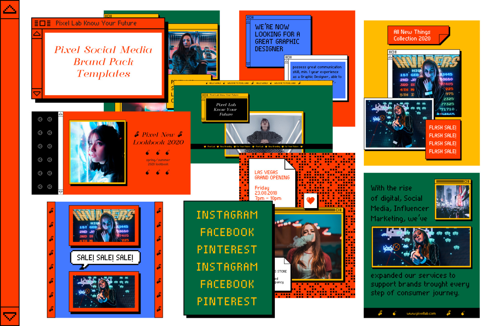 PIXEL-Social Media Brand Templates PIXEL-Social Media Brand Templates