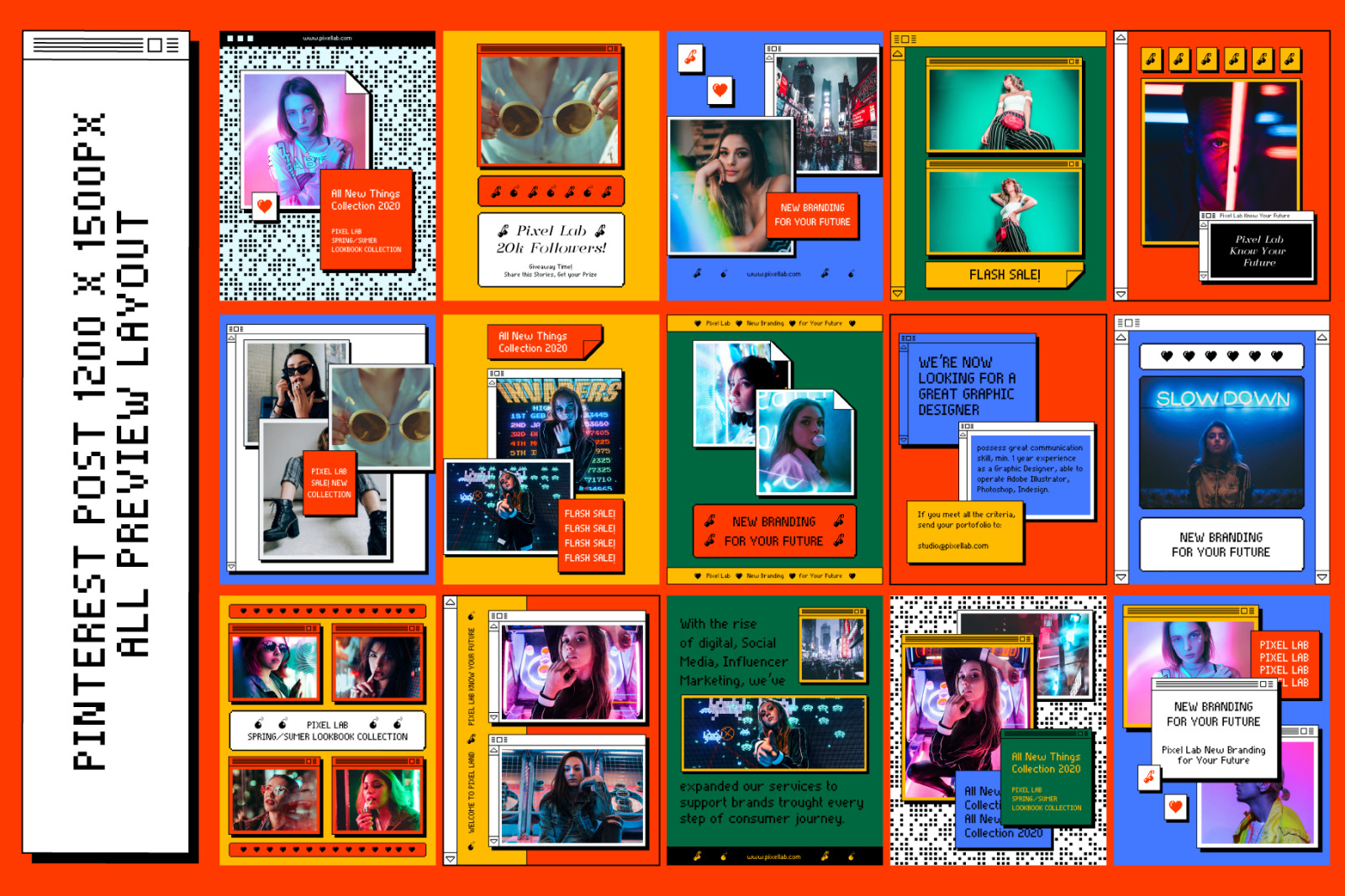 PIXEL-Social Media Brand Templates PIXEL-Social Media Brand Templates