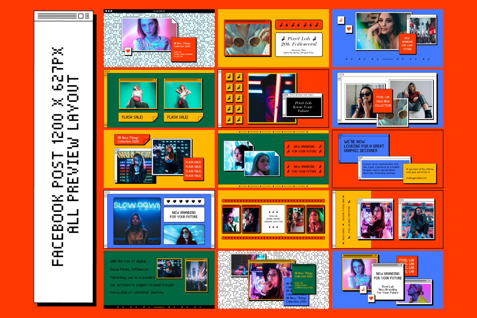 PIXEL-Social Media Brand Templates PIXEL-Social Media Brand Templates