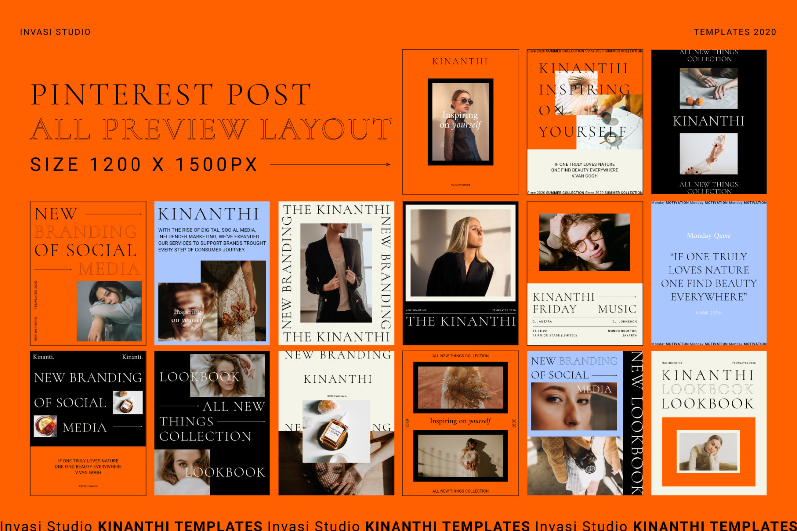 KINANTHI - Social Media Brand Templates KINANTHI - Social Media Brand Templates