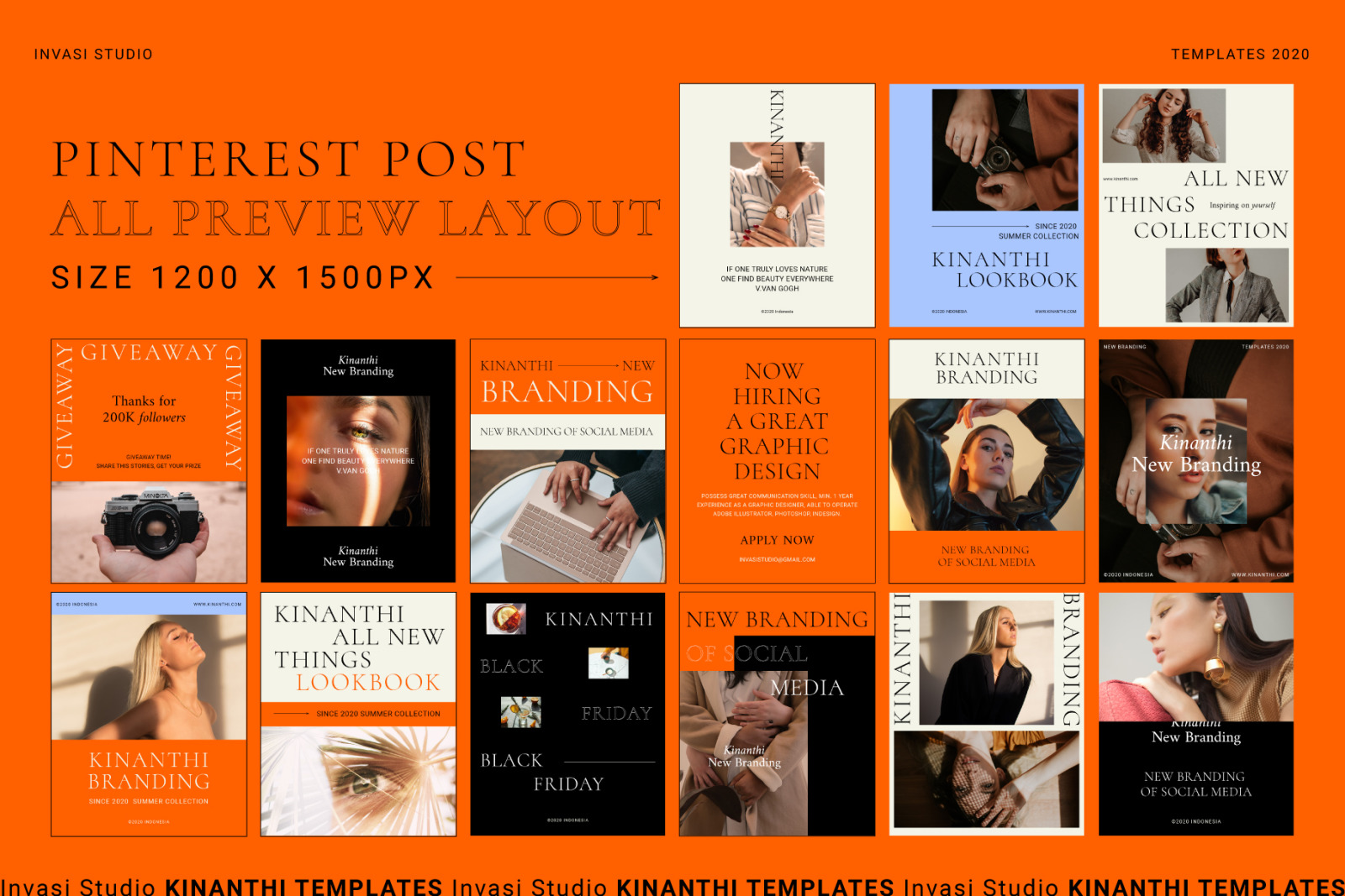 KINANTHI - Social Media Brand Templates KINANTHI - Social Media Brand Templates