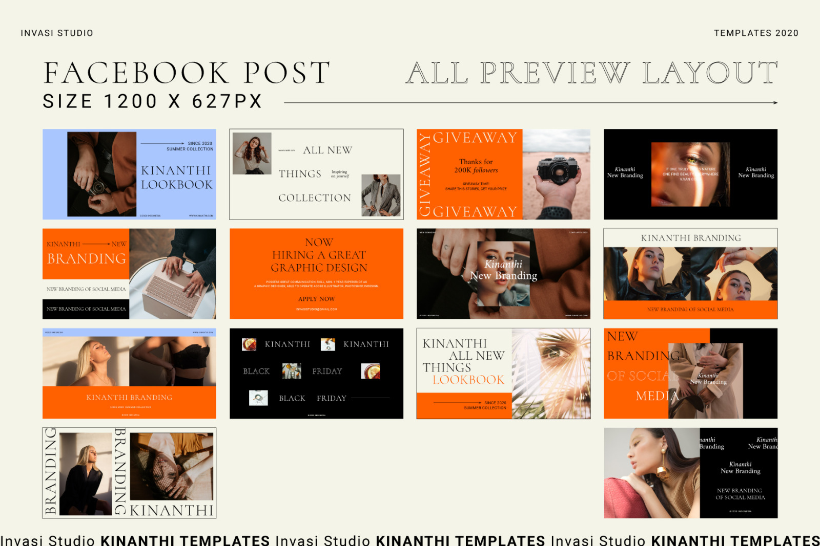 KINANTHI - Social Media Brand Templates KINANTHI - Social Media Brand Templates